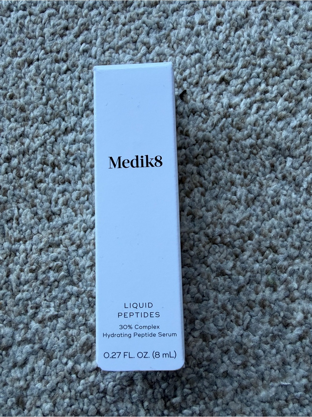 NEW Medik8 Liquid Peptides 30% Hydrating Peptide Serum, 0.27ml